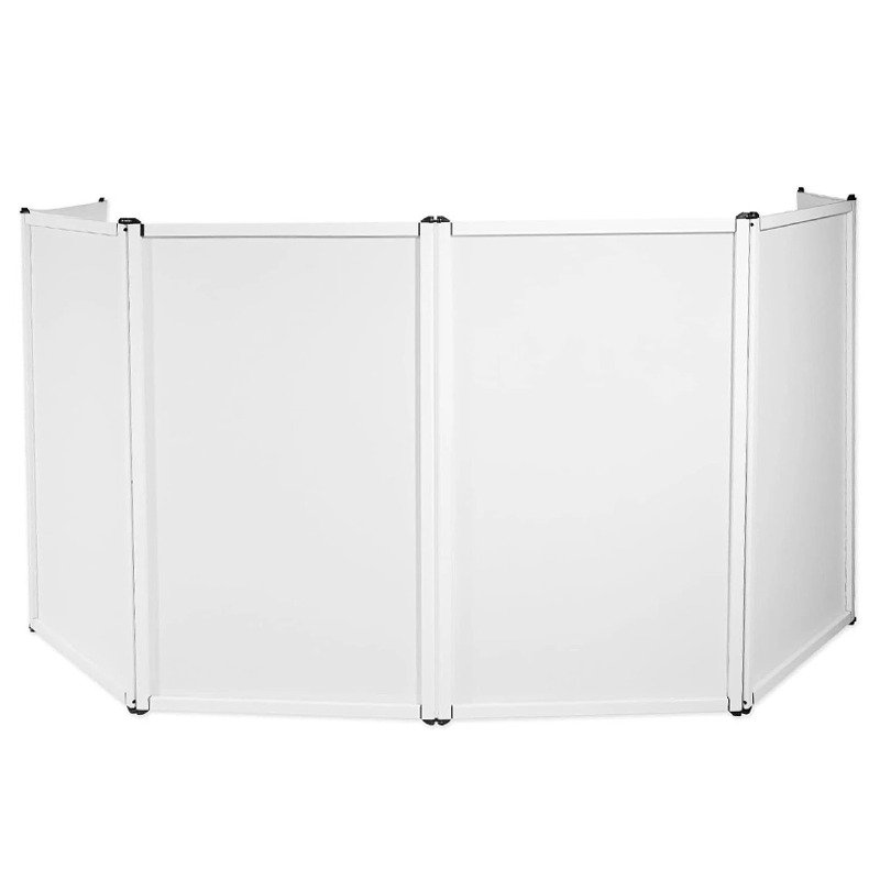 White DJ Facade Rental