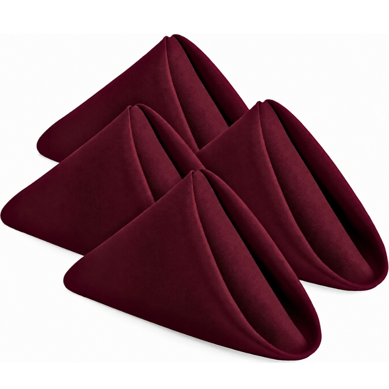 Table Napkin Cloth Hemmed Edges