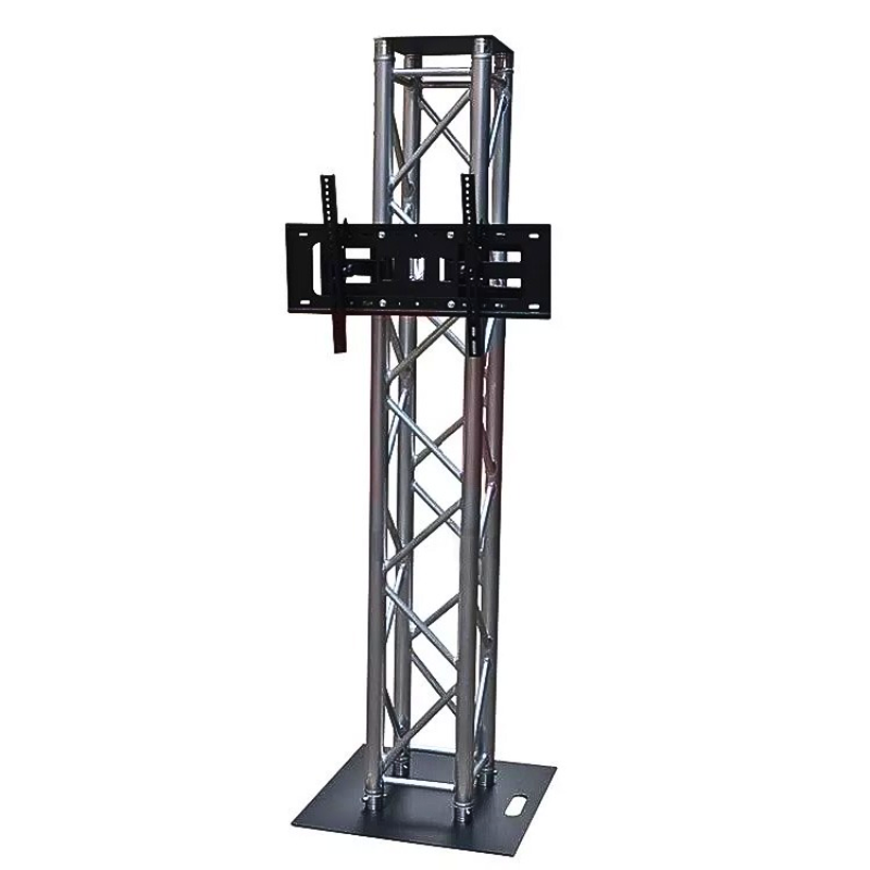 10ft Truss Tower with Base & TV Mount