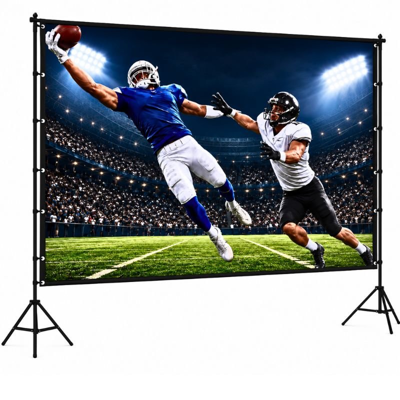 120-inch Projector Screen with Stand